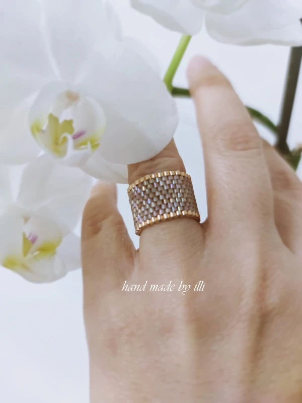 Pierścionek Piasek Pustyni