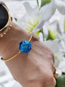 Bransoletka Pomaluj Mój Świat niebieska