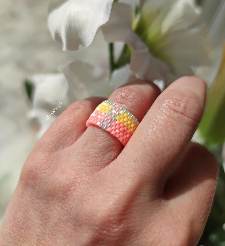 Pierścionek Wata Cukrowa