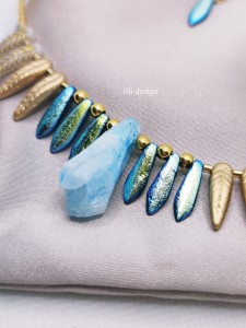 Naszyjnik Atena z kwarcem Edycja Limitowana