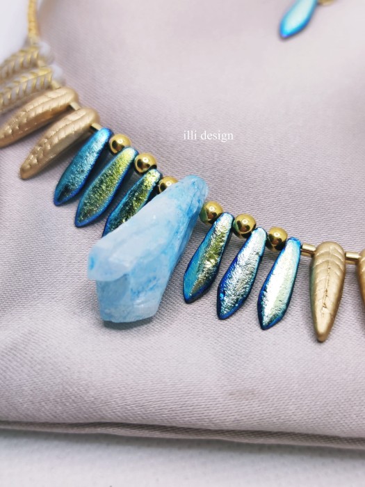 Naszyjnik Atena z kwarcem Edycja Limitowana