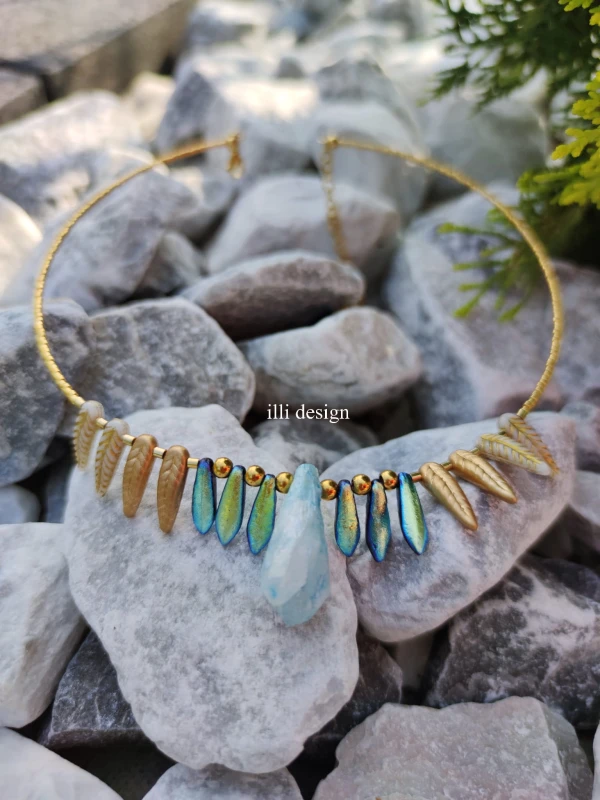 Naszyjnik Atena z kwarcem Edycja Limitowana