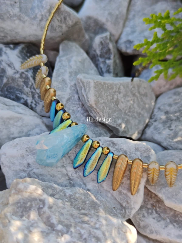 Naszyjnik Atena z kwarcem Edycja Limitowana