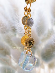 Kolczyki z labradorytem Cesarz Edycja Limitowana