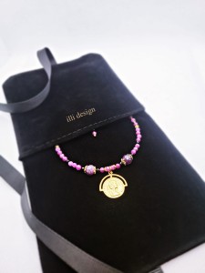 Bransoletka z rubinami Królowa