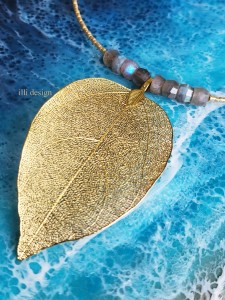 Naszyjnik Liść