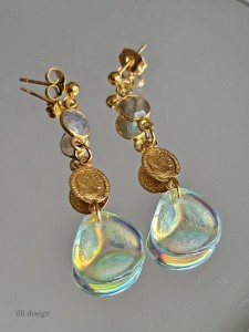 Kolczyki z labradorytem Cesarz Edycja Limitowana