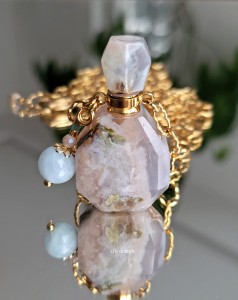 Długi naszyjnik Sekretnik z agatu WERSJA LIMITOWANA