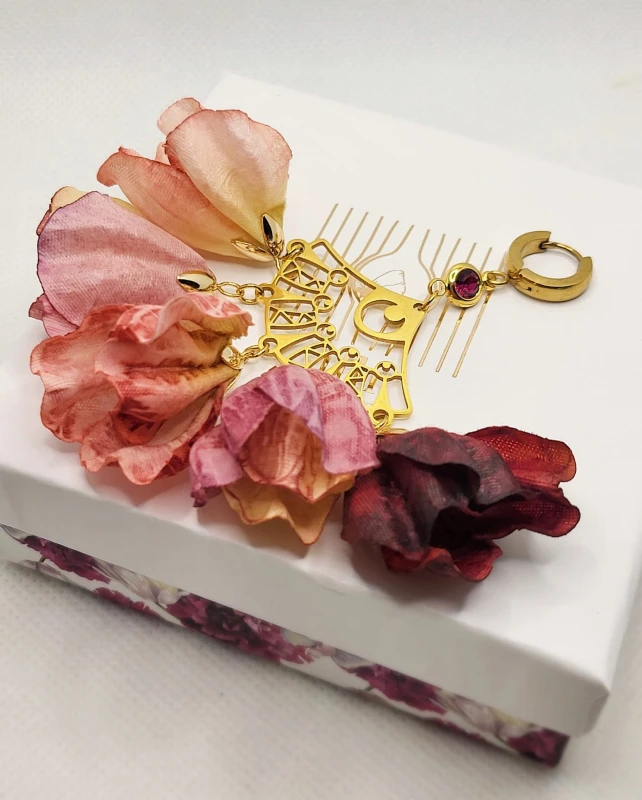 Kolczyki Flower Power