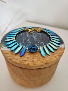 Bransoletka Atena z hematytem Edycja Limitowana