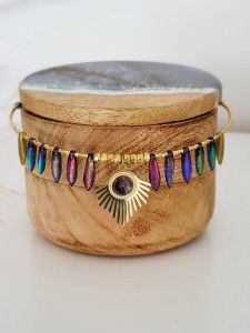 Naszyjnik Bogini Słońca z ametystem Edycja Limitowana