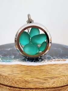 Naszyjnik Amulet Morza zielony Edycja Limitowana.