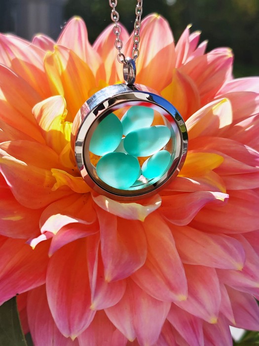 Naszyjnik Amulet Morza zielony Edycja Limitowana.