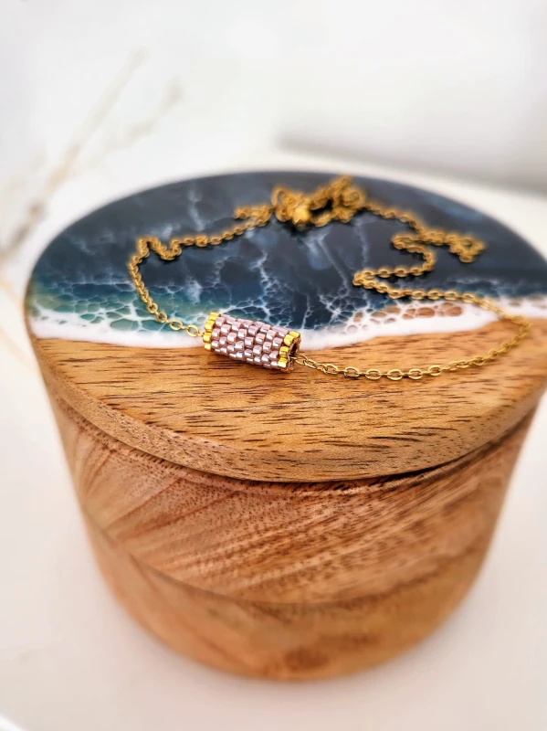 Naszyjnik, choker Piasek Pustyni