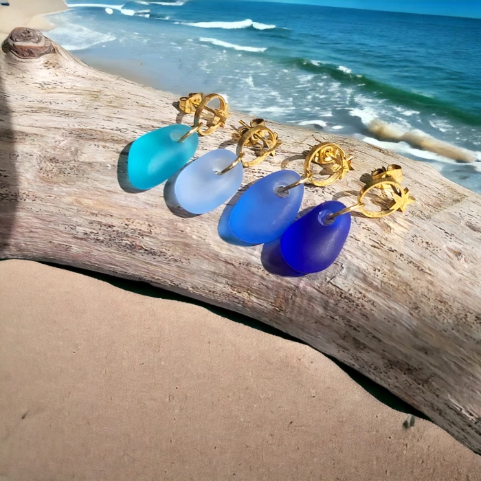 Kolczyki Krople Morza Edycja Limitowana