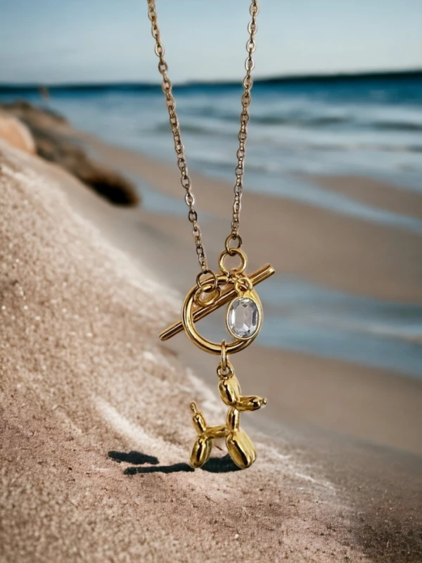 Naszyjnik Lili z topazem