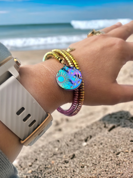 Bransoletka z hematytów Tonacje