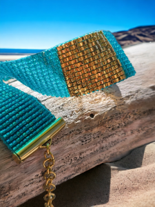 Bransoletka tkana Las