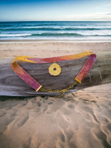 Choker tkany Gwiazda Polarna