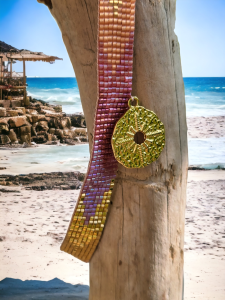 Choker tkany Gwiazda Polarna