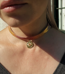 Choker tkany Gwiazda Polarna