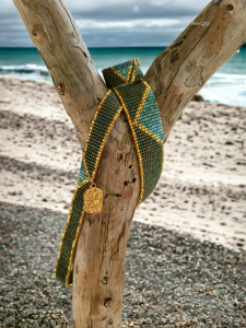 Choker tkany Runo Leśne