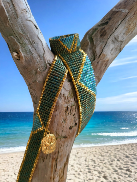 Komplet tkany Runo Leśne