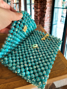 Torebka kopertówka Glow z kryształów N2