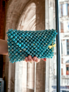 Torebka kopertówka Glow z kryształów N2