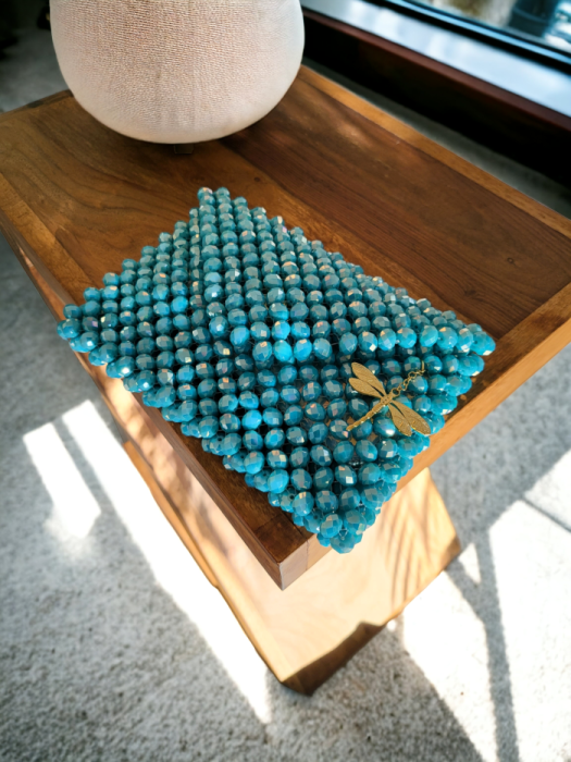 Torebka kopertówka Glow z kryształów N2