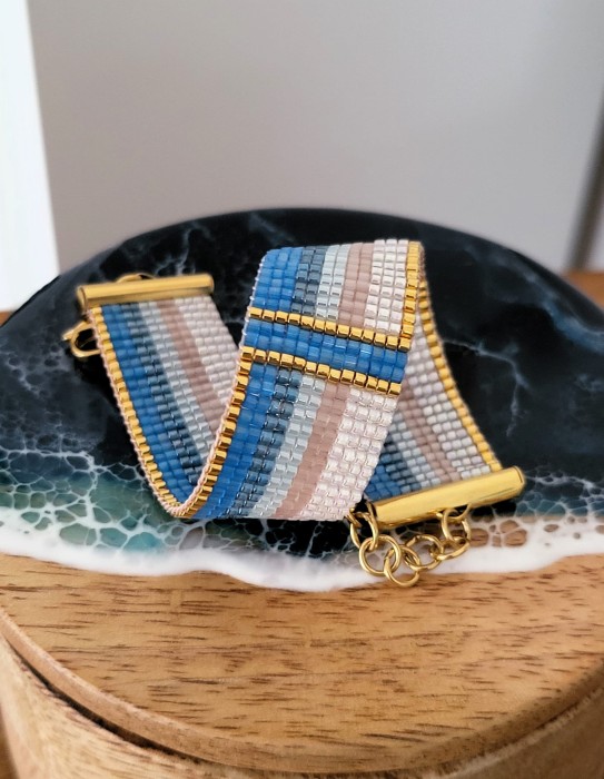 Bransoletka tkana Greckie Wyspy