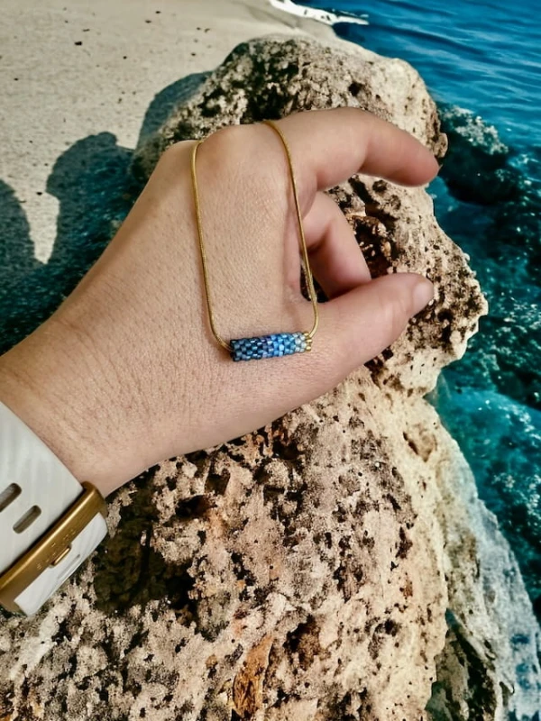 Naszyjnik tkany Wyspy Greckie