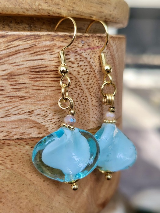 Kolczyki Pomaluj Mój Świat Lazur