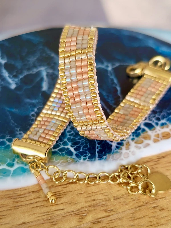 Bransoletka tkana Prosecco