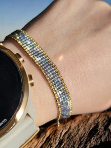 Bransoletka tkana Pomrok