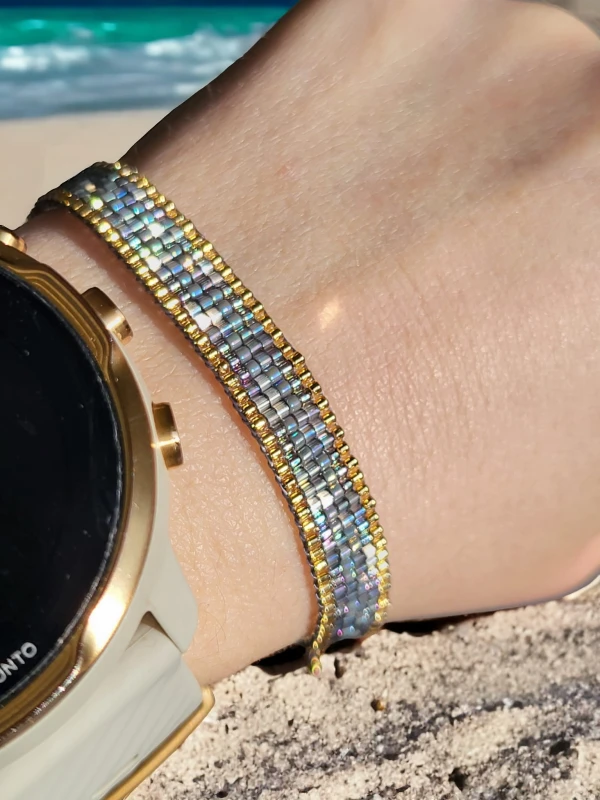 Bransoletka tkana Pomrok