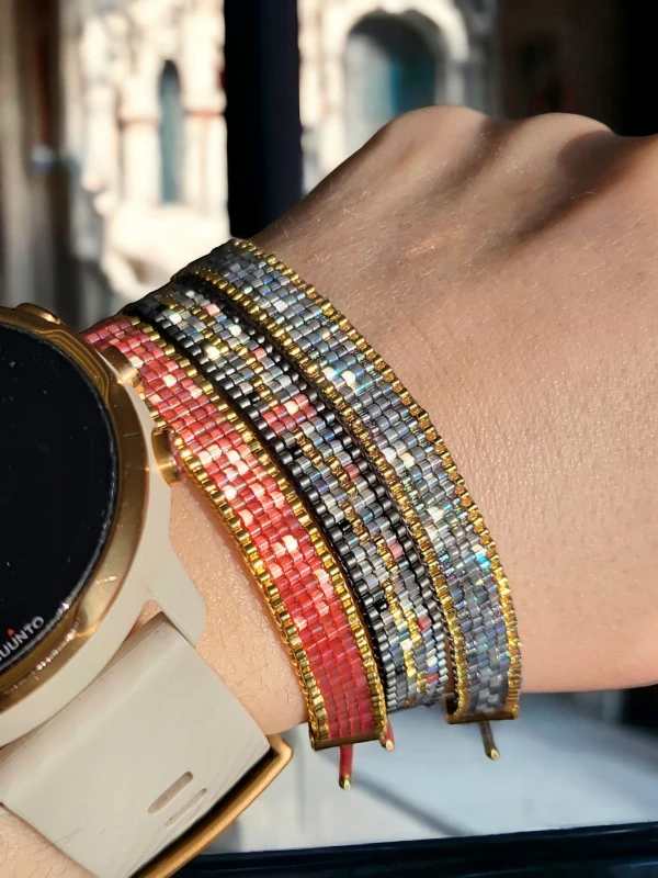 Bransoletka tkana Pomrok