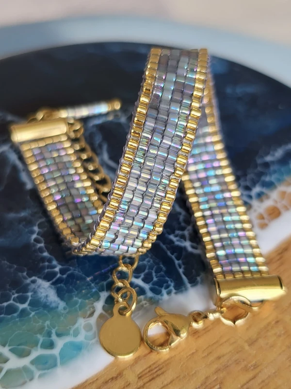 Bransoletka tkana Pomrok