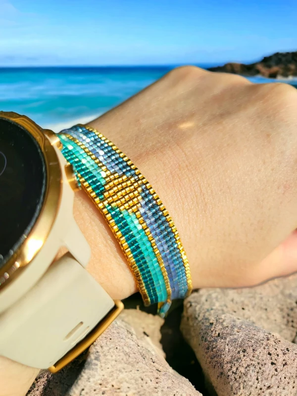 Bransoletka tkana Royal