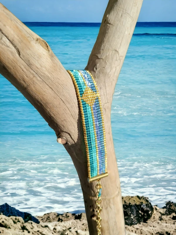 Bransoletka tkana Royal