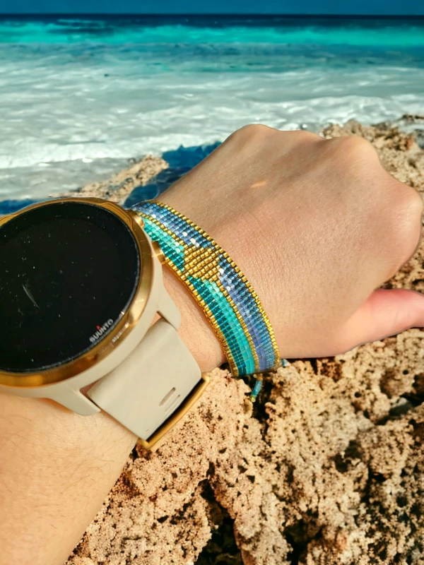 Bransoletka tkana Royal