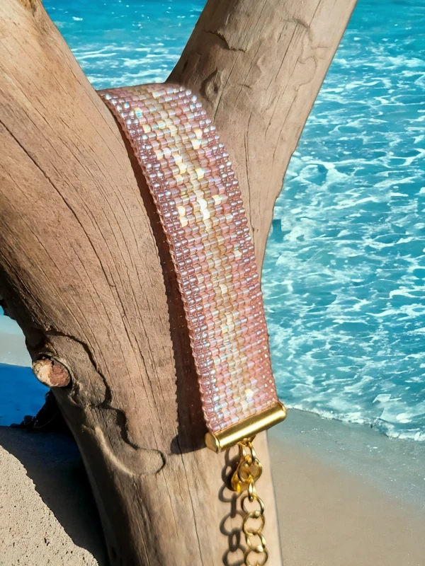 Bransoletka tkana Wydmy