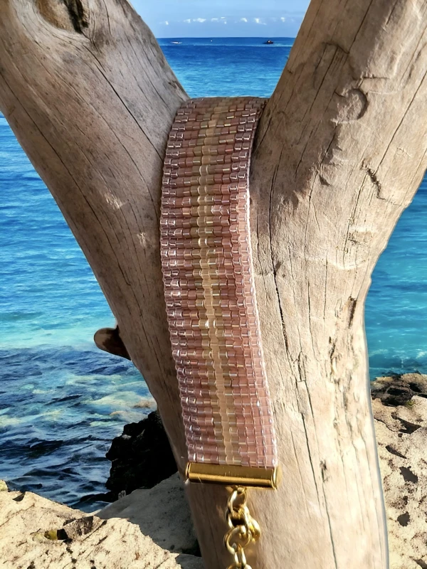 Bransoletka tkana Wydmy