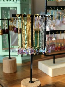 Kolczyki łańcuszki Krople WERSJA LIMITOWANA