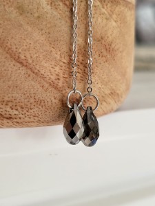 Kolczyki łańcuszki Krople WERSJA LIMITOWANA