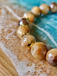 Bransoletka z kamieni słonecznych Zachwyt