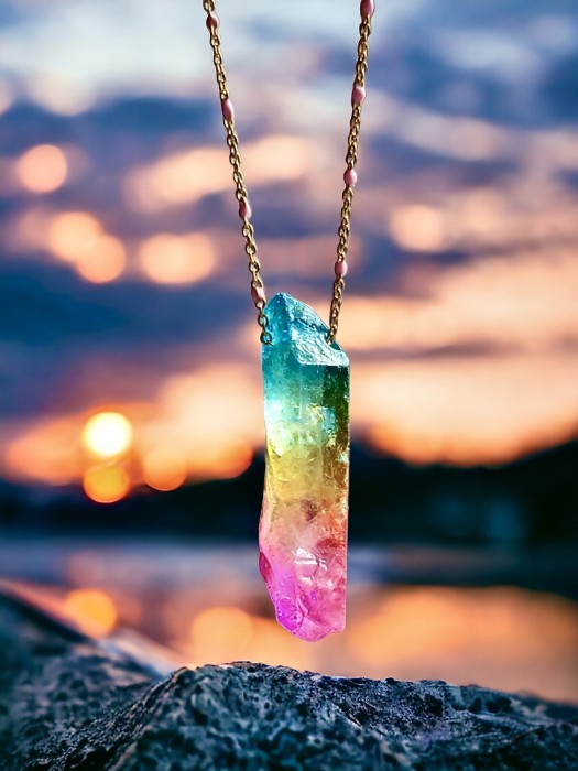 Naszyjnik z kwarcem Uczucia