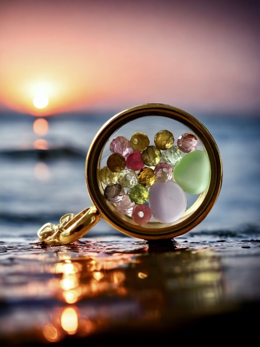 Mały medalion Pastele N6