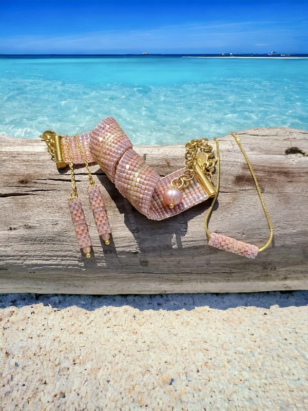 Bransoletka tkana Wydmy