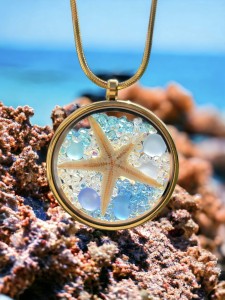 Duży medalion Rozgwiazda złoty Edycja Limitowana